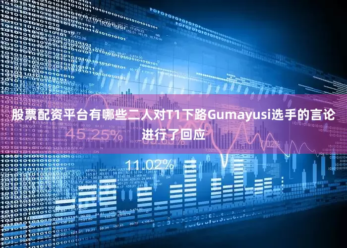 股票配资平台有哪些二人对T1下路Gumayusi选手的言论进行了回应